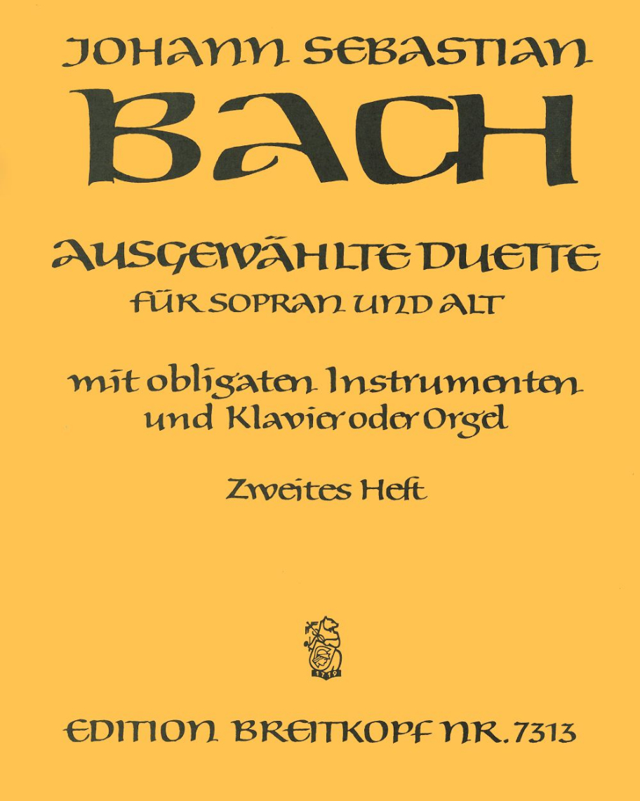 Selected Duets for Soprano and Alto - Book 2 — 巴赫