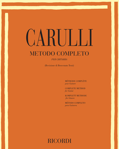 Metodo completo per chitarra — 卡鲁里