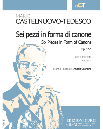 Sei pezzi in forma di canone, op. 156 — Angelo Gilardino