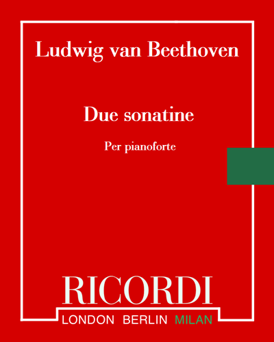 Two Sonatinas, op. Hess 40 — Ludwig van Beethoven