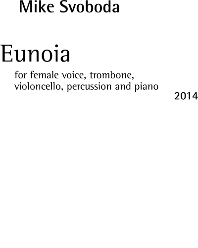 Eunoia — Mike Svoboda