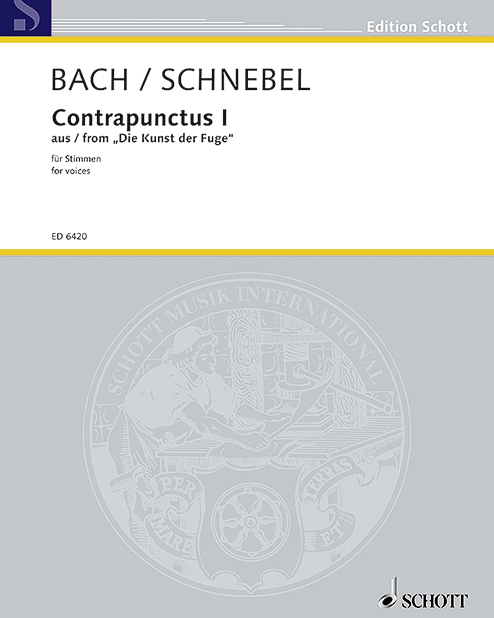 Contrapunctus I (from 'The Art of Fugue') — Dieter Schnebel