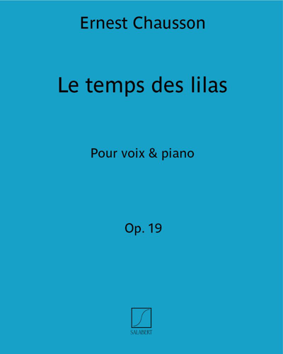 Le temps des lilas — 肖松