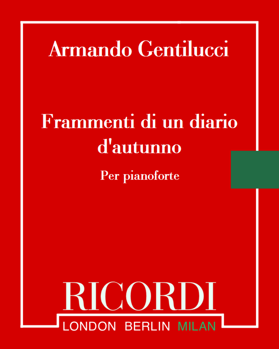 Frammenti di un diario d'autunno — Armando Gentilucci