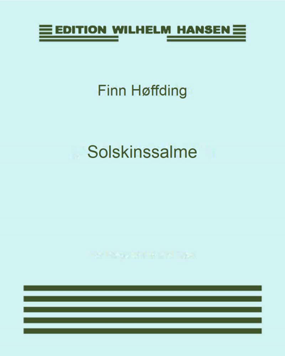 Solskinssalme — Finn Høffding