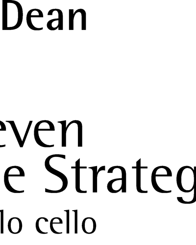 Eleven Oblique Strategies — 布雷特·迪恩