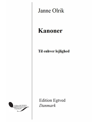 Canons — Janne Olrik