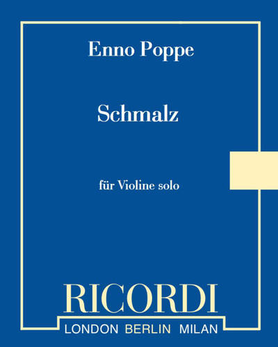 Schmalz — Enno Poppe