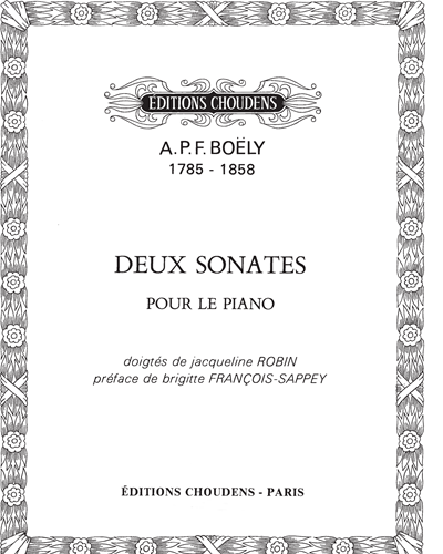 Two Sonatas for Piano, op. 1 — Alexandre Pierre François Boëly