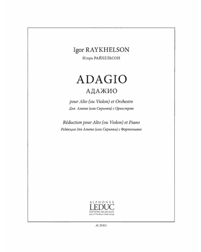 Adagio — Igor Raykhelson