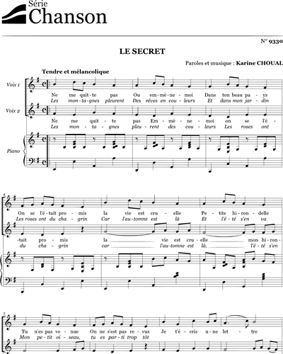 Le secret — Karine Choual