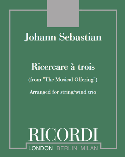 Ricercare à trois (from 'The Musical Offering'), BWV 1079 — 巴赫