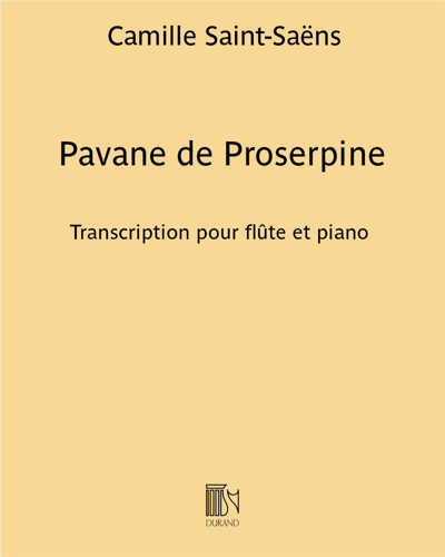 Pavane (from 'Proserpine') — 圣-桑
