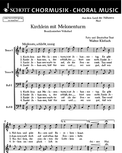 Aus dem Land der Habanera — Walter Klefisch