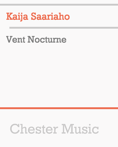 Vent Nocturne — 萨里阿霍