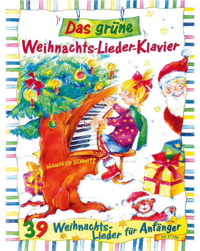Das grüne Weihnachts-Lieder-Klavier — Manfred Schmitz