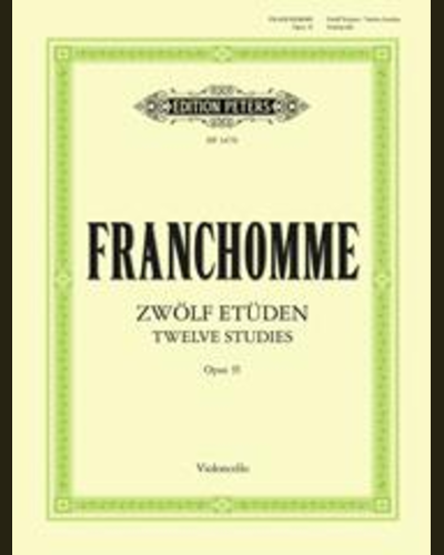 12 Studies Op.35 — Auguste Joseph Franchomme