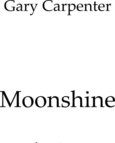 Moonshine — Gary Carpenter