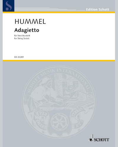 Adagietto — Bertold Hummel