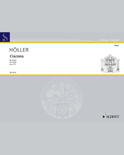 Ciacona — Karl Höller