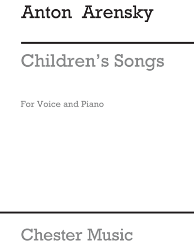 Six Children's Songs, op. 59 — 阿连斯基