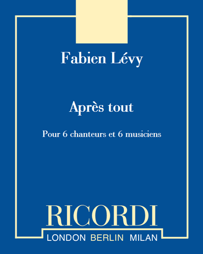 Après tout — Fabien Lévy