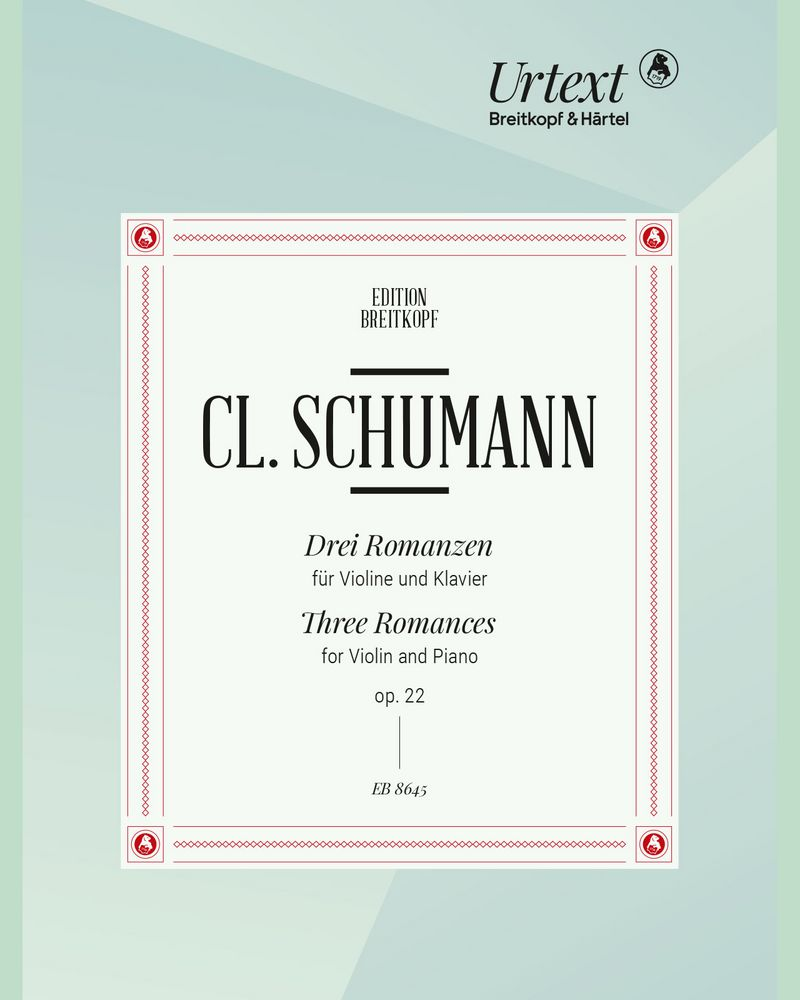 Three Romances, op. 22 — 克拉拉·舒曼