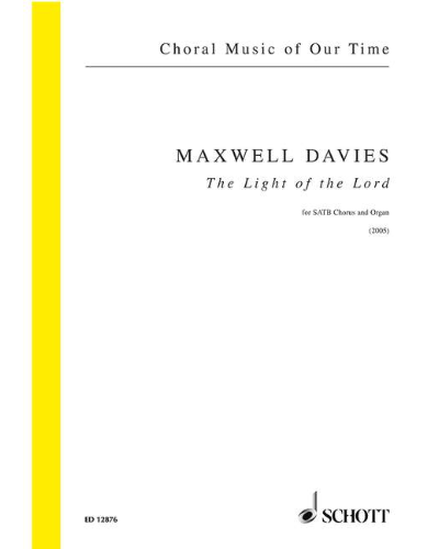 The Light of the Lord — 马克斯韦尔·戴维斯