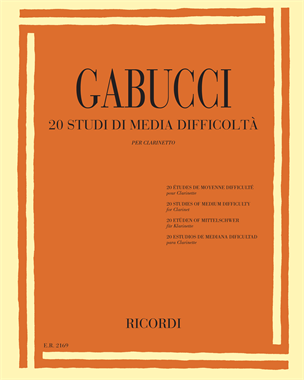 20 Studi di media difficoltà — Agostino Gabucci