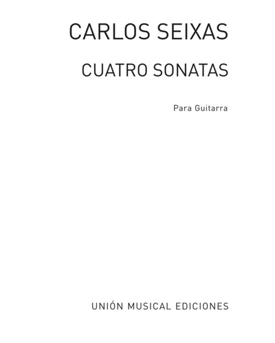 Four Sonatas for Guitar — Carlos Seixas