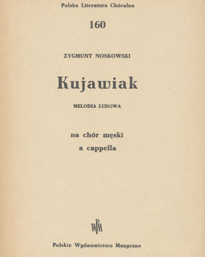Kujawiak — Zygmunt Noskowski