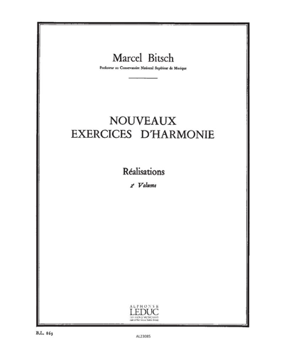 Nouveaux exercices d'harmonie, Vol. 2 — Marcel Bitsch