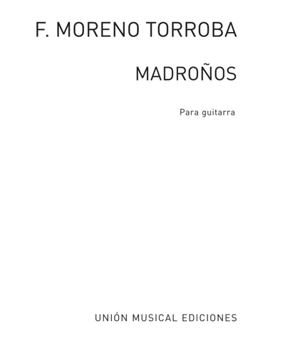 Madroños — Federico Moreno Torroba