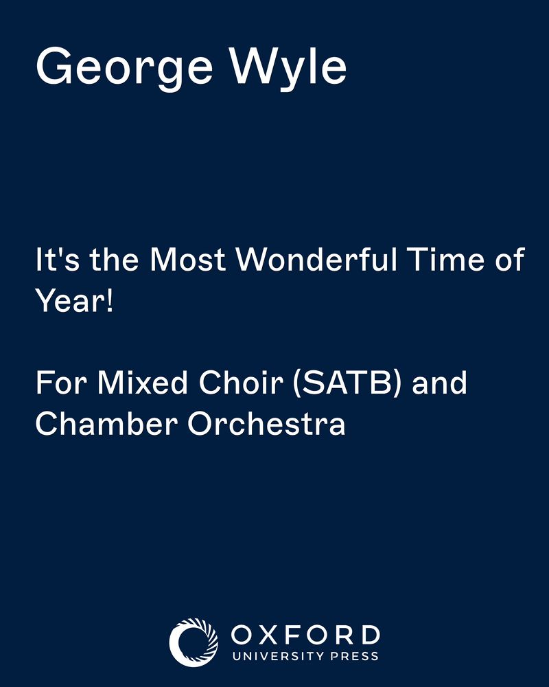 It's the Most Wonderful Time of Year! — George Wyle