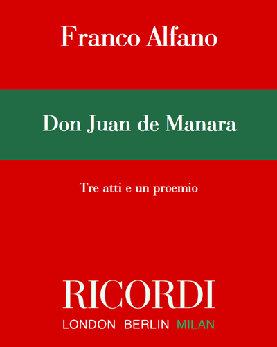 Don Juan de Manara — Franco Alfano