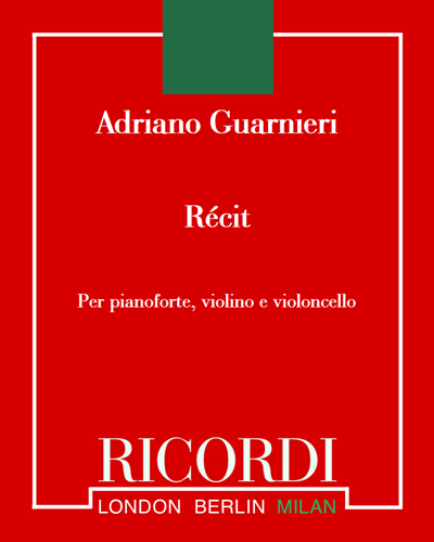 Récit — Adriano Guarnieri
