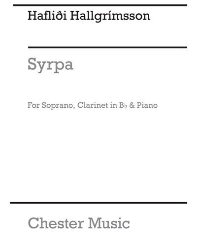 Syrpa — Hafliði Hallgrímsson
