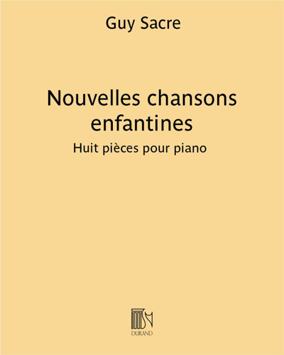Nouvelles chansons enfantines — Guy Sacre