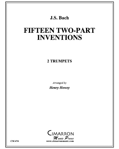 Fifteen Two-Part Inventions — 巴赫
