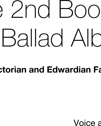 Boosey Ballad Album, Vol. 2 — 合集