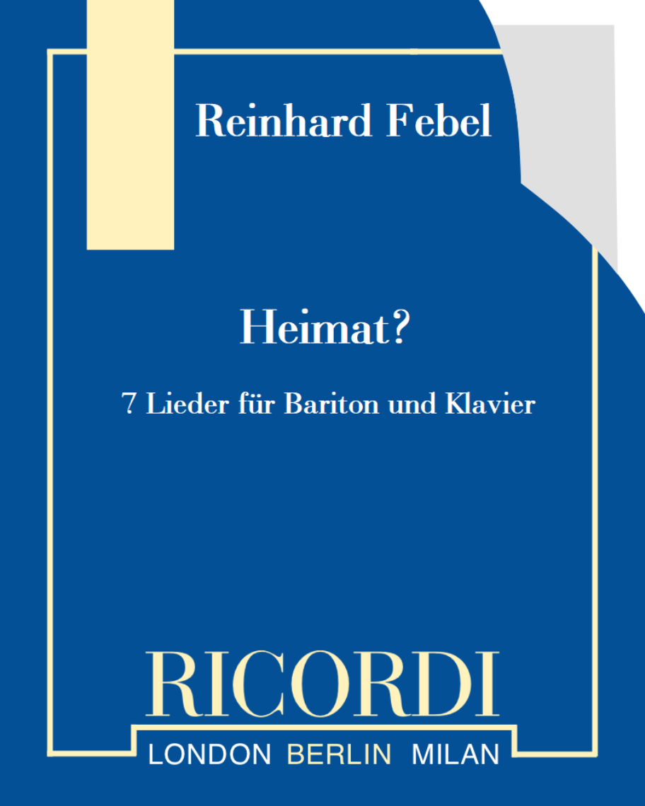 Heimat? — Reinhard Febel