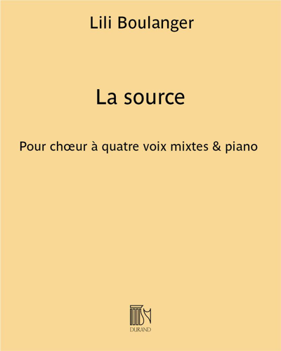 La source — 莉莉·布朗热