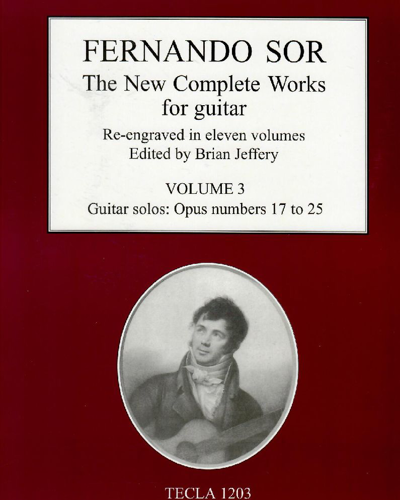 The New Complete Works for Guitar, Volume  3 — 费尔南多·索尔