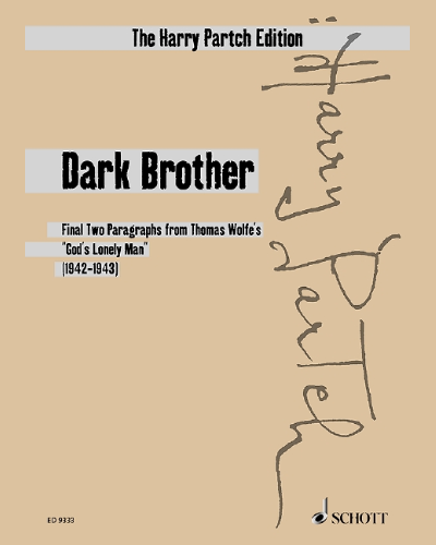 Dark Brother — Harry Partch