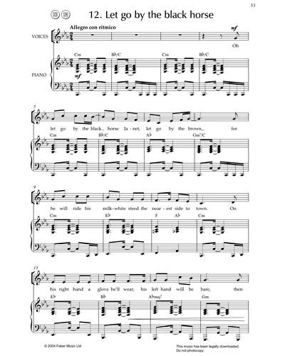 Let Go By The Black Horse (from 'Tam Lin') — Lin Marsh