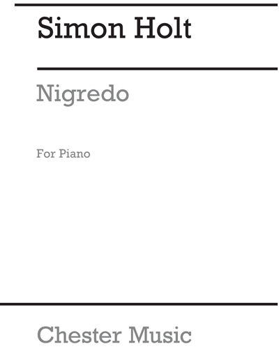 Nigredo [2004 Revised Edition] — Simon Holt