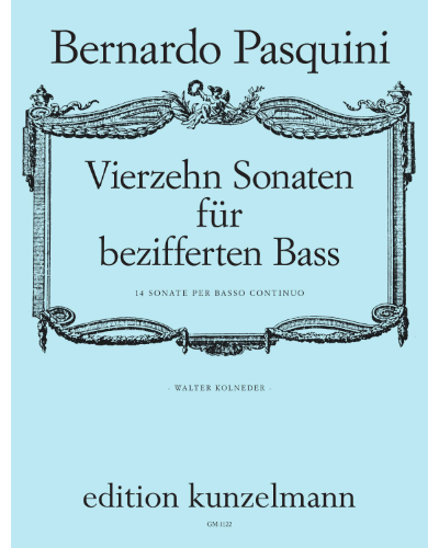 Fourteen Sonatas for Basso Continuo — Bernardo Pasquini