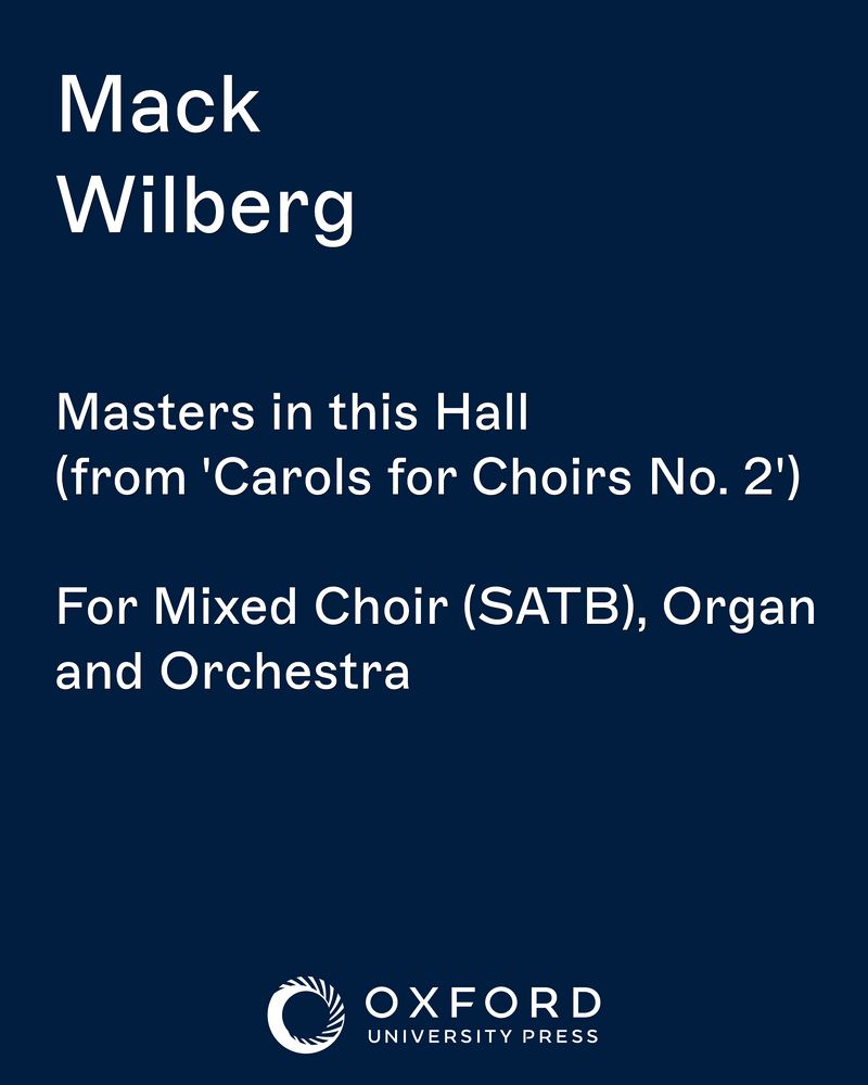 Masters in this Hall — 大卫·威尔科克斯