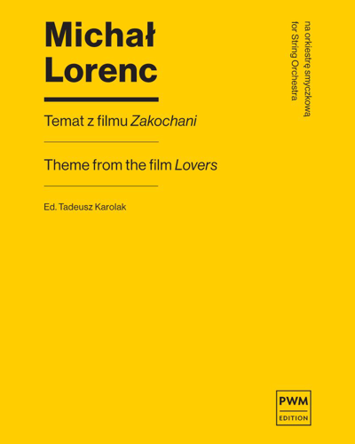 Theme from the film "Lovers" — Michał Lorenc