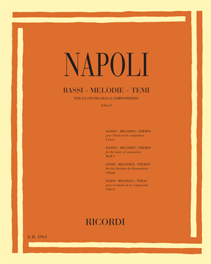 Bassi - melodie - temi per lo studio della composizione libro 1 — Gennaro Napoli